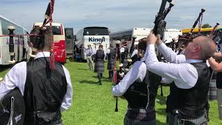 [HD] Scottish Power Pipe Band - 2018 British Champions - Pipers tuning session