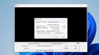 Free Capture For DV And HDV on Windows 11