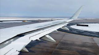 Snow Covered Wings & Deicing – DEN Takeoff – American – Airbus A321-200 – N137AA – SCS Ep. 577