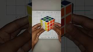 3 in 1 Pattern on Cube #shorts