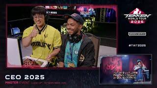Arslan Ash (Nina) vs Jeondding (Eddy)  - TWT 2025 CEO 2025 Top 8 - Losers Semifinal