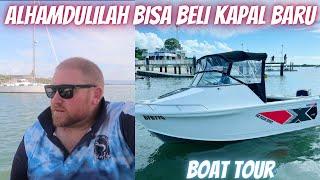 UNBOXING KAPAL BARU | BOAT TOUR | BELANJA PERLENGKAPAN KAPAL