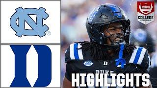 North Carolina Tar Heels vs. Duke Blue Devils | Full Game Highlights | ESPN College Football