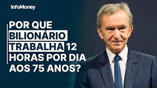 CEO da LVMH trabalha 12 horas por dia aos 75 anos