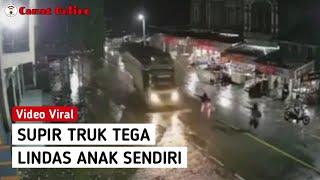 Takut Ketahuan Selingkuh, Seorang Bapak Tega Lindas Anak Pakai Truk