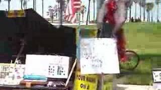 Name On Rice Stand Venice Beach California may 2007