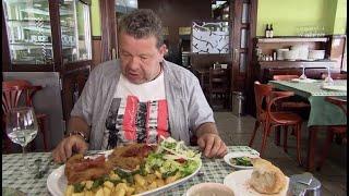 Alberto Chicote alucina con el tamaño del cachopo: "¡La virgen santa!"