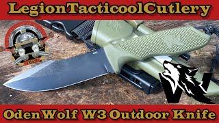 OdenWolf W3! @bushcraftjoe1 #knifereview #bushcraft #edc #hiking #camping #knife #knife #hunting