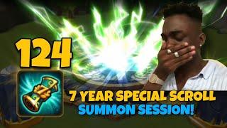 Summon 124 7 Year Special Scroll - Summoners War