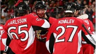 Erik Karlsson's First NHL Goal - Dec 19th 2009 (HD)