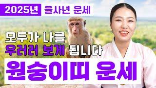 2025년 을사년 원숭이띠 운세 대운이 드는 운기입니다! 원숭이띠 대박 나세요~ #용한점집 #운세가이드