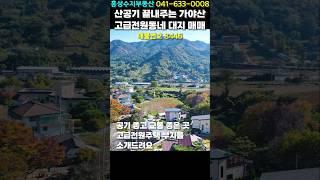 산공기가 끝내주는 가야산자락 계획관리지역 고급전원주택동네 대지 723평 2,390㎡ 5.4억원 (8446)  #부동산 #여행 #미스터트롯2 #트로트