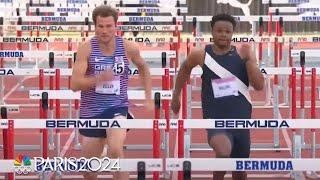 Great Britain's Joshua Zeller wins 110m hurdle at Bermuda Grand Prix | NBC Sports