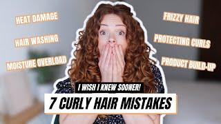 7 CURLY HAIR MISTAKES TO AVOID TO FAST-TRACK YOUR CURLY JOURNEY | WE’VE ALL DONE THESE THINGS!