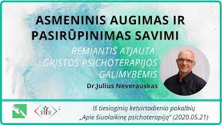 Asmeninis augimas ir pasirūpinimas savimi remiantis atjauta grįstos psichoterapijos galimybėmis