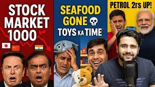 Global Market Crash 2025,Japan, China, India All Crash, Bitcoin Below $75K, EV Growth,Reliance,Apple