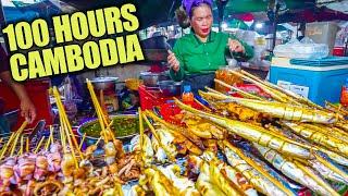 100 Hours in Cambodia  PHNOM PENH Street Food, KEP Seafood, SIEM REAP BBQ & More!