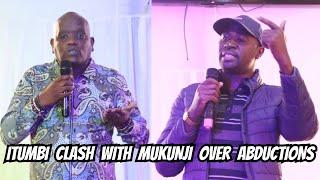 Dennis Itumbi & MP Gitonga Mukunji Clash Over Social Media Usage & Abductions in Embu!!