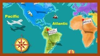 FULL SONG: 'Continents and Oceans!'  ABCmouse Sing-Along Music Video | Preschool and Kindergarten