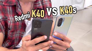 Redmi K40 vs K40s Full Review & Comparison | English