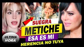 "SUEGRA METICHE" Imelda Garza DESENMASCARA a Maribel Guardia por la HERENCIA 