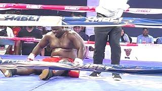 THE HEAVY WEIGHT BEST KNOCKOUT IN HASSAN MWAKINYO`S NIGHT TANZANIA