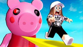 UTÍKÁME PŘED PIGGY V ROBLOXU!I Piggy obby I AnetKa & Dalo