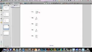 Simplifying Fractions