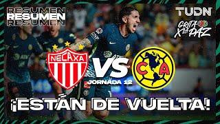 Resumen | Necaxa vs América | Grita México C22 - J12 | TUDN