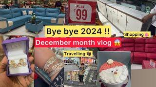 Gold shopping ️ Furnitue store ️ Last vlog of 2024