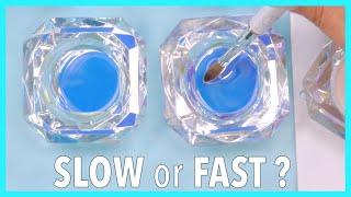 Student Tests Slow vs Fast Cure Acrylic Monomer