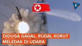 Korea Utara Diduga Gagal Uji Coba Rudal Hipersonik, Meledak di Udara