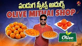 Pure Ghee Sweets | Festival Special | Olive Mithai Shop | Best Sweets in Hyderabad | Aadhan Food