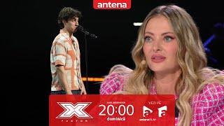 Ștefan Munteanu a interpretat piesa „Drunk Text” și a creat un moment emoționant | X Factor România