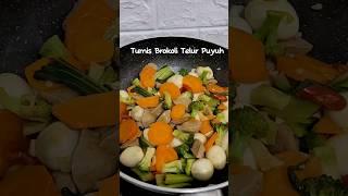 Tumis Brokoli Telur Puyuh #tumisbrokoli #tumisan #tumis #masakanrumahan #masakansimple