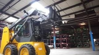 Skid Steer Forklift Attachment from Titan Attachments   Available on PalletForks com