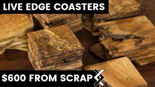 DIY Projects  — Wood Coasters — How To Woodworking