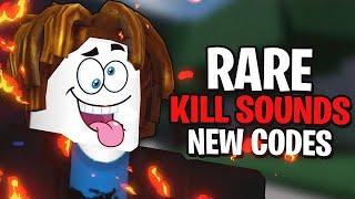 SUPER RARE CUSTOM KILL SOUND IDS | ROBLOX Strongest Battlegrounds Custom kill sound ids