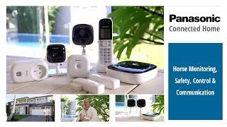 Monitor your home from anywhere in the world with Panasonic's Home Monitoring System