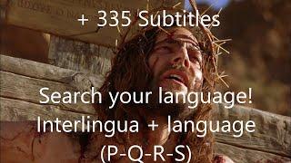 Jesus Christ: The gospel of John  | full movie | 330 Subtitles | 5 | Languages starting with P-Q-R S