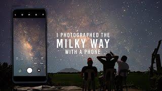 How to photograph the Milky Way with Smartphone Tutorial (2023)