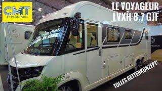 #183: Le Voyageur LVXH 8.7 GJF - luxuriöses Wohnmobil mit innovativem Bettenkonzept (von der CMT 24)