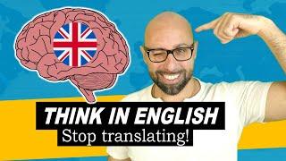How to Simply THINK in English 