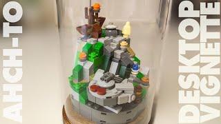 Lego Star Wars Ahch-To DesktopVignette Tutorial