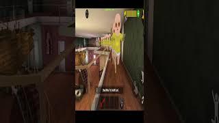 Baby in Yellow Giant Clones in Scary Teacher 3D Game #shorts