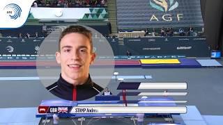 Andrew STAMP (GBR) - 2018 Trampoline junior European bronze medallist