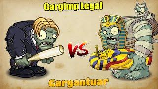 [Short] Gargimp Legal VS Gargantuar - Pvz 2 Zombie VS Zombie