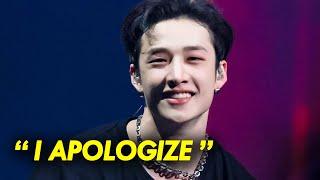 Bang Chan Said Sorry.