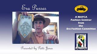 Model A Era Purses, A MAFCA Fashion Seminar