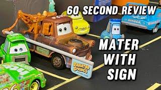 60 Second Review: 2024 Mater With Sign